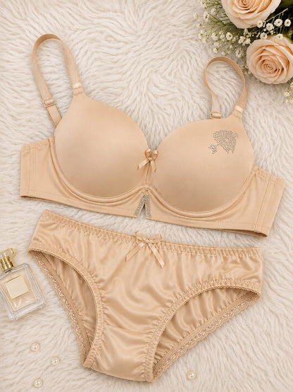 Pack of 3 Desire Push-Up Lingerie Set